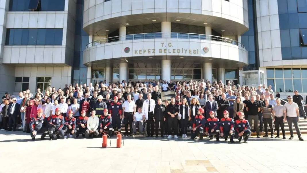 Kepez’de 5.1’lik Deprem Tatbikatı Nefes Kesti! 5